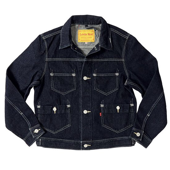 リーバイス　LEVI'S RED LR TRUCKER THE LIGHTS GO OUT　レッドタグ　パフュームモデル　トラッカージャケット　a0142-0000画像