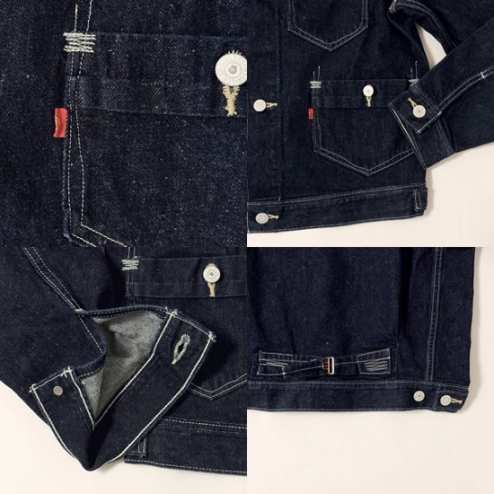 リーバイス　LEVI'S RED LR TRUCKER THE LIGHTS GO OUT　レッドタグ　パフュームモデル　トラッカージャケット　a0142-0000画像