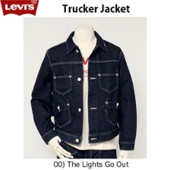 リーバイス　LEVI'S RED LR TRUCKER THE LIGHTS GO OUT　レッドタグ　パフュームモデル　トラッカージャケット　a0142-0000の画像