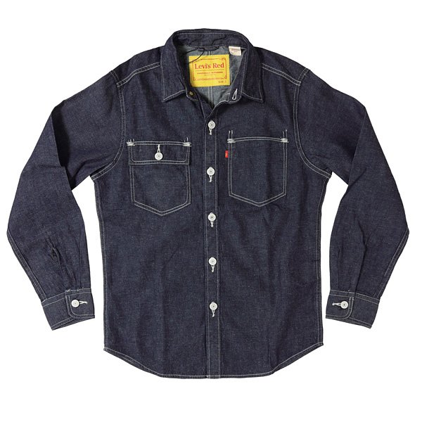 リーバイス LEVI'S RED LR DENIM WOVEN DEEP OCEAN BEACH レッドタブ