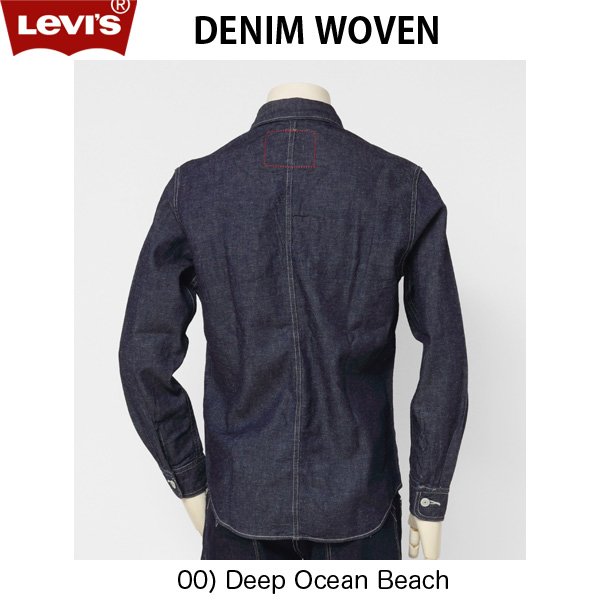 リーバイス LEVI'S RED LR DENIM WOVEN DEEP OCEAN BEACH レッドタブ