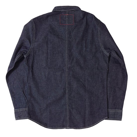 リーバイス　LEVI'S RED LR DENIM WOVEN DEEP OCEAN BEACH　レッドタブ　デニム長袖シャツ A0143-0000画像