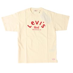 リーバイス LEVI'S RED　LR GRAPHIC TEE TRUE RED　LR GRAPHIC Tシャツ ECRU A0192-00画像