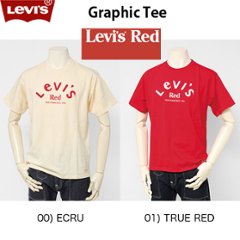 リーバイス LEVI'S RED　LR GRAPHIC TEE TRUE RED　LR GRAPHIC Tシャツ ECRU A0192-00の画像