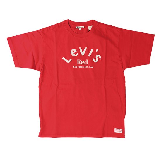 リーバイス LEVI'S RED　LR GRAPHIC TEE TRUE RED　LR GRAPHIC Tシャツ ECRU A0192-00画像