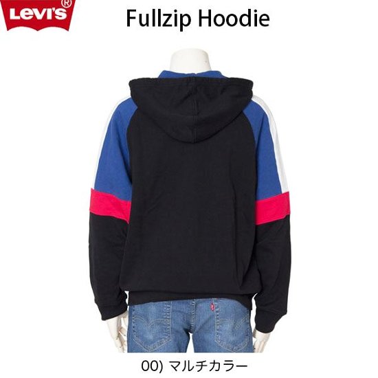 LEVIS(リーバイス)FULLZIP　HOODIE　ラグラン　カラーブロック　ジップパーカー  79865-0000画像