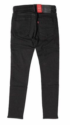 リーバイス（LEVI'S) 24875-00 05)ブラック　519　EXTREME SKINNY スーパースキニー　 2WAY　コンフォート　ストレッチ画像