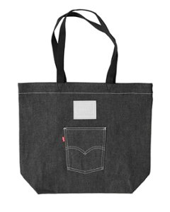 リーバイス LEVI'S SHOPPER WITH CLOSURE デニムトートバッグ 38010-0108画像