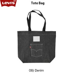 リーバイス LEVI'S SHOPPER WITH CLOSURE デニムトートバッグ 38010-0108画像