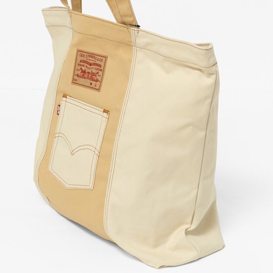 リーバイス LEVI'S SUSTINABLE TOTE オーガニックコットントートバッグ 38126-0110画像