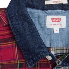 リーバイス(LEVI'S)　クレイジーチェックシャツ 切り替え　秋冬長袖シャツ 79557-00画像