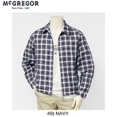 McGREGOR　マクレガー　メンズ　ドリズラー　ブルゾン　ジャケット　111111201　チェック柄　の画像