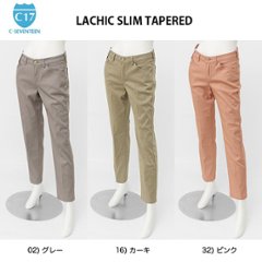 きれいパンツ C17 シーセブンティーン LACHIC スリムテーパード CL032　春夏の画像