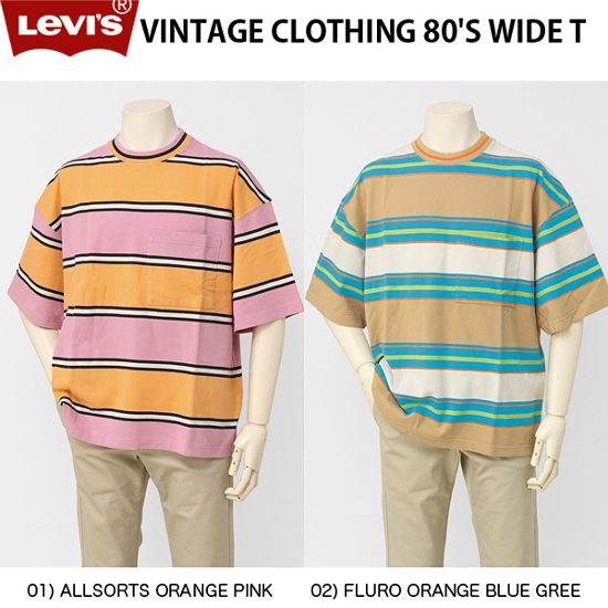 リーバイス LEVI'S　VINTAGE CLOTHING 80'S WIDE ワイド Tシャツ  18439-00画像