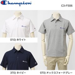 Champion　チャンピオン　ポロシャツ　ワンポイントロゴ　C3-P306の画像