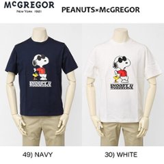 マッグレガー　メンズ半袖Ｔシャツ、 113721101 ピーナッツ＆マクレガーコラボTeeの画像