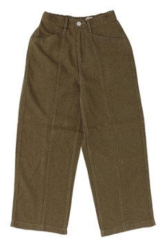 Sweetcamel カフェッティ Cafetty シャープ ストレート リネン ワイド 股上深め　cf0405画像