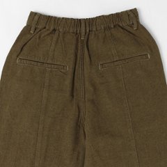 Sweetcamel カフェッティ Cafetty シャープ ストレート リネン ワイド 股上深め　cf0405画像
