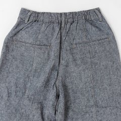 Sweetcamel カフェッティ Cafetty シャープ ストレート リネン ワイド 股上深め　cf0405画像