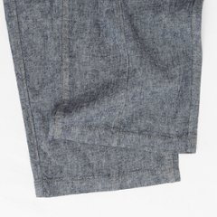 Sweetcamel カフェッティ Cafetty シャープ ストレート リネン ワイド 股上深め　cf0405画像