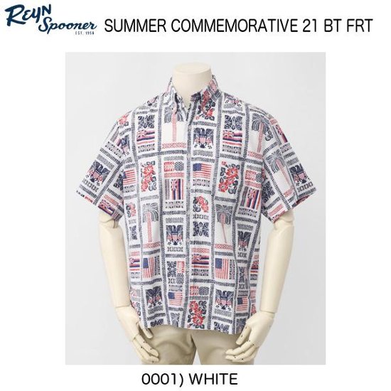 reynspooner 　レインスプーナー　125-5231 SUMMER COMMEMORATIVE  アメリカ独立記念モデル　2021 Limited Edition ボタンフロント画像