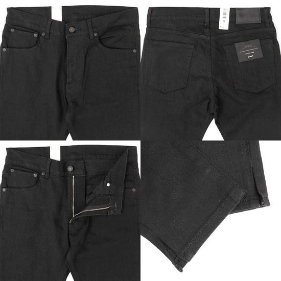 EDWIN ブラックスキニー　E0422　BK SKINNY スリット　ブラックスキニー画像