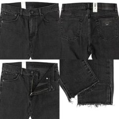 EDWIN ブラックスキニー　E0422　BK SKINNY スリット　ブラックスキニー画像