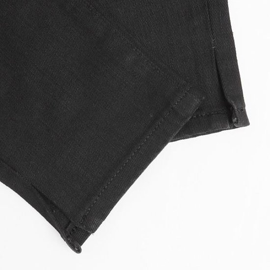 EDWIN ブラックスキニー　E0422　BK SKINNY スリット　ブラックスキニー画像