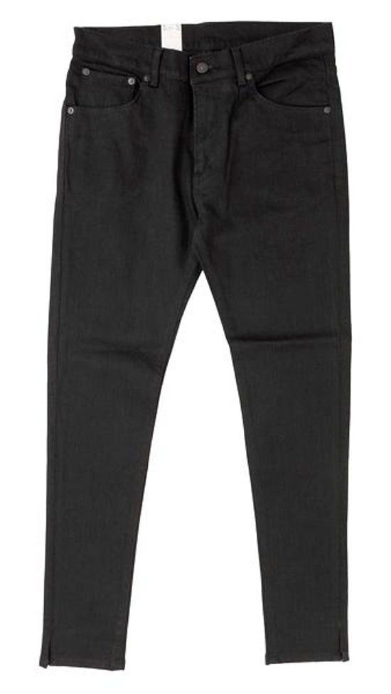 EDWIN ブラックスキニー　E0422　BK SKINNY スリット　ブラックスキニー画像