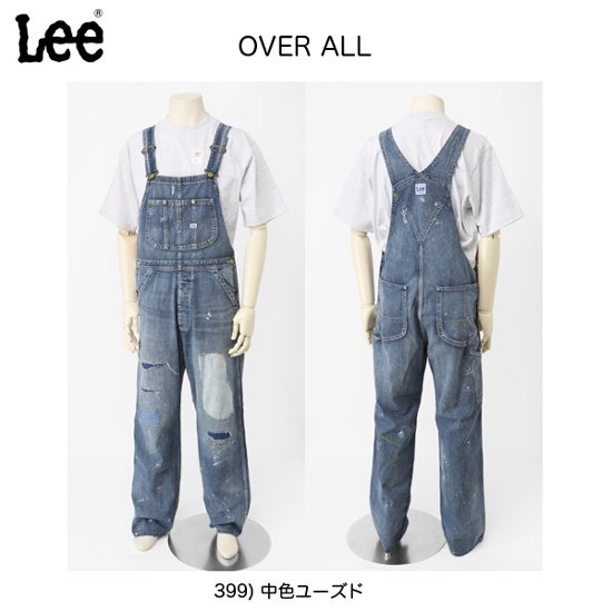 Lee DUNGAREES　クラッシュリメイクオーバーオール LM7254-399画像