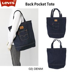 リーバイス LEVI'S The LEVI'S　BACK POCKET バックポケットトートバック D5440-0002 02）Denim（DARK　BLUE）の画像