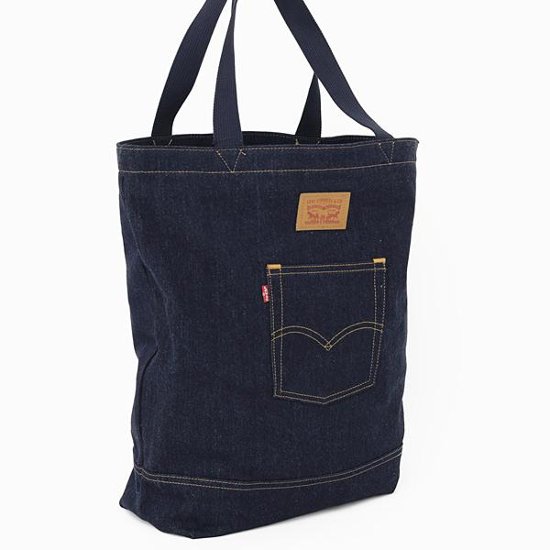 リーバイス LEVI'S The LEVI'S　BACK POCKET バックポケットトートバック D5440-0002 02）Denim（DARK　BLUE）画像