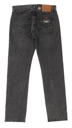 LEVI'S PREMIUM Red Tab 501  00501-3059 ストレッチブラックユーズド　 オリジナルボタンフライ　14oz Denim BigE 画像