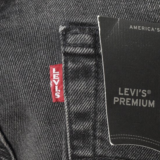 LEVI'S PREMIUM Red Tab 501  00501-3059 ストレッチブラックユーズド　 オリジナルボタンフライ　14oz Denim BigE 画像