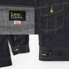 Lee リー LM4682 RIDER JACKET スーパーサイズド　ジャケット Rider　Jacket カラー＝389）リジッド画像