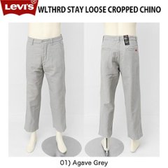 LEVI'S  35548-0001   WELLTHREAD  STAY LOOSE　クロップドチノヘンプの画像