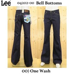 Lee 04202 ベルボトム　アメリカンスタンダードジーンズ　100)One wash 日本製の画像