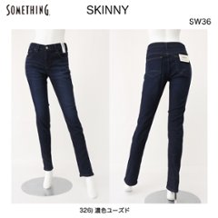 something　STANDARD SKINNY 裏起毛　 暖か　美し　Body Fire！  SW36   画像