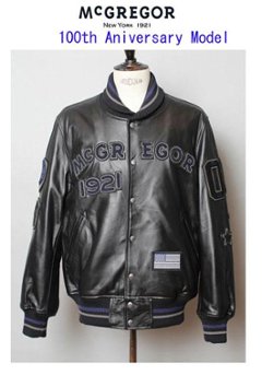 McGREGOR　111141702 Award　Jacket エンブレムレザースタジアムの画像