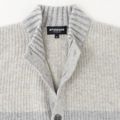 McGREGOR マックレガー 【FINE WOOL】ニットカーディガン 111821605 35)GREY画像