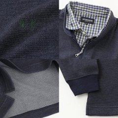 McGREGOR　111611603 メンズ　マクレガー　レイヤード衿付きトレーナー 画像