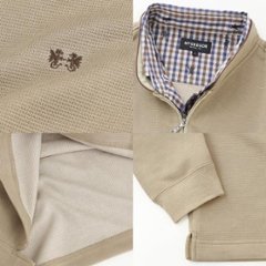 McGREGOR　111611603 メンズ　マクレガー　レイヤード衿付きトレーナー 画像