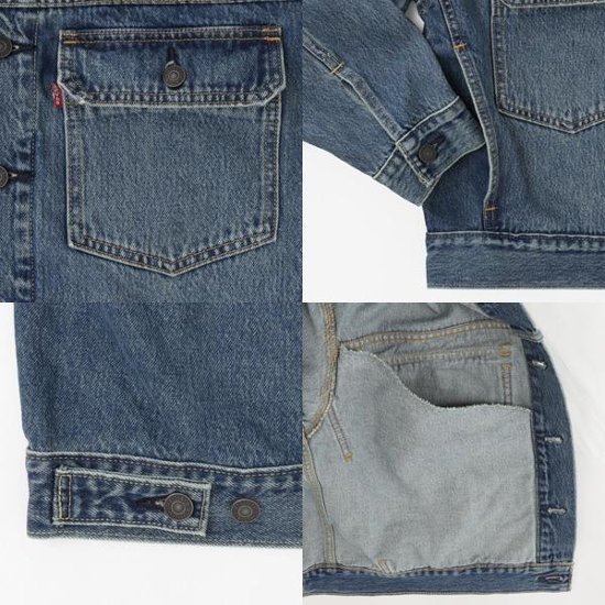 LEVI'S リーバイス　 A1988-00 STAY LOOSE TRUCKER JACKET  トラッカージャケット TYPE2 00) STARDUST画像