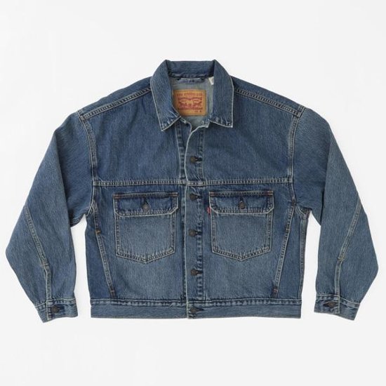 LEVI'S リーバイス　 A1988-00 STAY LOOSE TRUCKER JACKET  トラッカージャケット TYPE2 00) STARDUST画像