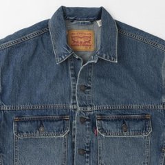 LEVI'S リーバイス　 A1988-00 STAY LOOSE TRUCKER JACKET  トラッカージャケット TYPE2 00) STARDUST画像