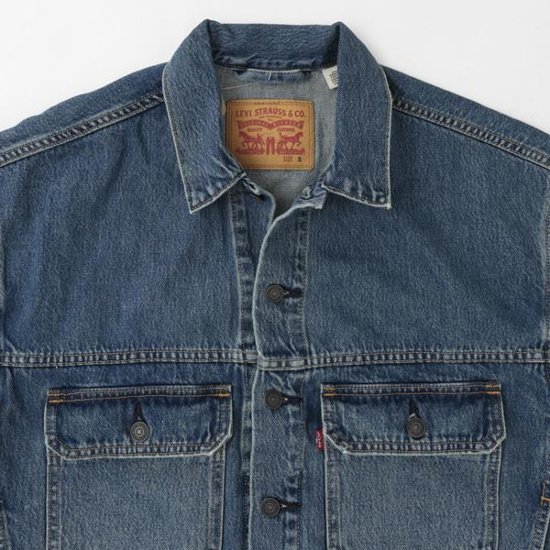 LEVI'S リーバイス　 A1988-00 STAY LOOSE TRUCKER JACKET  トラッカージャケット TYPE2 00) STARDUST画像