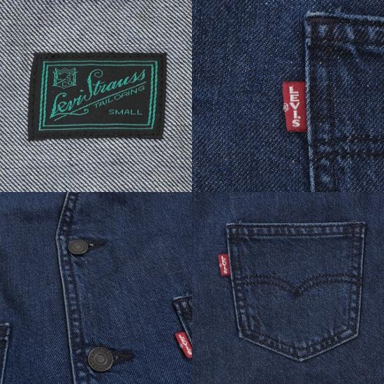 LEVI'S リーバイス A19760000 デニムベスト SO HIGH SUIT JACKET 00)PANATELA画像
