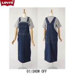 Lady　LEVI'S HENDRIX DENIM JUMPER  ヘンドリックスジャンパースカート　a1873-0001の画像