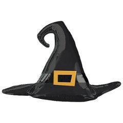 【バルーン】ハロウィン　ウィッチハットスターブーケ画像