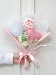 【バルーンバンチ】母の日ミニバンチ　マザーズデイカーネーションの画像